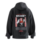 Nissan SR20Det Hoodie- Engine Motor 4 cylinder - Unisex - Car Enthusiast - Drifting Drag JDM