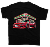 Nissan Silvia S14 - 7Eleven T-Shirt - Unisex - Car Enthusiast - Drifting Drag JDM