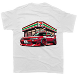 Nissan Silvia S14 - 7Eleven T-Shirt - Unisex - Car Enthusiast - Drifting Drag JDM