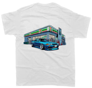 Nissan Skyline GT-R R32 7Eleven T-Shirt - Unisex - Car Enthusiast