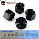 4Pcs Anodized Aluminum 16-An An16 Adapter Female Flare Cap /Plug/ Nut Fitting Bk