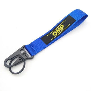 OMP Keychain Lanyard JDM Blue - Tokyo Tom's