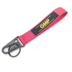 OMP Keychain Lanyard JDM Red - Tokyo Tom's