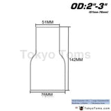 Od:2" 2.25'' 2.75'' 3'' 3.5'' Universal Exhaust Pipe To Component Adapter Reducer - Tokyo Tom's