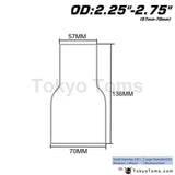 Od:2" 2.25'' 2.75'' 3'' 3.5'' Universal Exhaust Pipe To Component Adapter Reducer - Tokyo Tom's