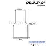 Od:2" 2.25'' 2.75'' 3'' 3.5'' Universal Exhaust Pipe To Component Adapter Reducer - Tokyo Tom's