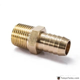 Brass 1/2" Mnpt X 5/8" Hose Barb Fitting For BMW VW Audi Vacuum Line/Fuel Pump/Oil Cooler - Tokyo Tom's