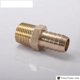 Brass 1/2" Mnpt X 5/8" Hose Barb Fitting For BMW VW Audi Vacuum Line/Fuel Pump/Oil Cooler - Tokyo Tom's