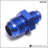 10PSC/LOT HOSE END FITTING / Oil cooler fitting AN6-AN8 fitting for braided stainless steel hose (blue,H Q) TK-FITTING AN6-AN8