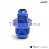 10PSC/LOT HOSE END FITTING / Oil cooler fitting AN6-AN8 fitting for braided stainless steel hose (blue,H Q) TK-FITTING AN6-AN8