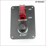 Performance Starter Push Button Red Safety Cover Panel Switch Kit For Racing - Tokyo Tom's