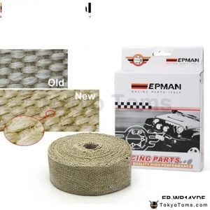 Performance Thermal Heat Manifold Exhaust System Wrap Brown 2" Wide X 10Meter Long - Tokyo Tom's