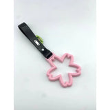 Pink Blossom on Black Strap Tsurikawa