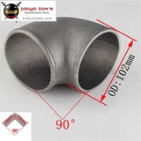 Pipe Joiner 102mm Cast Aluminum 90 Degree Elbow Pipe Turbo Intercooler Pipe - Tokyo Tom's