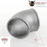 Pipe Joiner 63mm 2.5" Cast Aluminum 45 Degree Elbow Pipe Turbo Intercooler Pipe - Tokyo Tom's