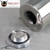 Polished Stainless Steel Radiator Over Flow Tank - Tokyo Tom's