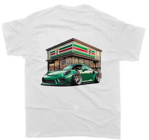 Porsche GT3 7Eleven T-Shirt - Unisex - Car Enthusiast - Drifting Drag JDM