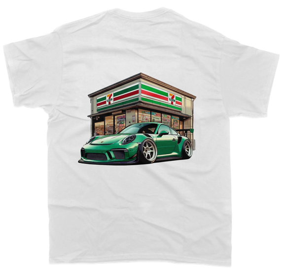 Porsche GT3 7Eleven T-Shirt - Unisex - Car Enthusiast - Drifting Drag JDM