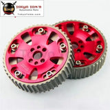 2 Pcs High Performance Cam Gears Pulley Kit Fits For 89-02 Nissan Skyline Rb20 Rb25 Rb26 R32 R33 R34 Black/Blue/Red/Purple