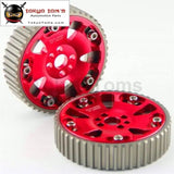 2 Pcs High Performance Cam Gears Pulley Kit Fits For 89-02 Nissan Skyline Rb20 Rb25 Rb26 R32 R33 R34 Black/Blue/Red/Purple