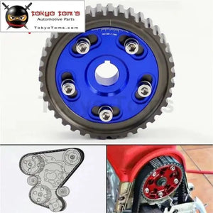 1 Pcs Adjustable Cam Gears Pulley Alloy Timing Gear Fits For Honda Sohc D15/D16 D-Series Engine Red/Blue/Purple