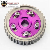 1 Pcs Adjustable Cam Gears Pulley Alloy Timing Gear Fits For Honda Sohc D15/D16 D-Series Engine Red/Blue/Purple