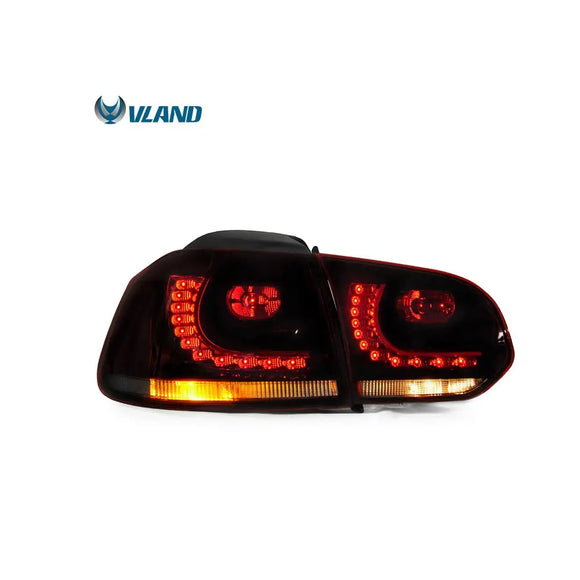 Vland New Style Taillights For VW golf6/mk6/R20 2008-2013 Led Tail Light With Squential Rear Lamp Assembly - Tokyo Tom's