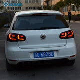 Vland New Style Taillights For VW golf6/mk6/R20 2008-2013 Led Tail Light With Squential Rear Lamp Assembly - Tokyo Tom's