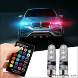 REMOTE CONTROL T10 LED RGB BULBS - Tokyo Tom's