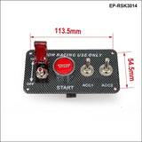 Racing Car Electronics Switch Kit Panel Engine Start Button Toggle With Accessory - Tokyo Tom's