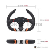 Racing Car Steering Wheel Aluminum Flat Sports Universal