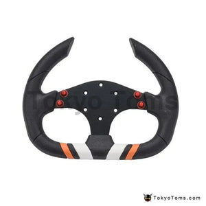 Racing Car Steering Wheel Aluminum Flat Sports Universal