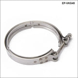 Racing Car T304 Stainless Steel V Band Clamp Flange Assembly For Exhaust Turbo Wastegate 4.5" Od Pipe - Tokyo Tom's