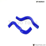 Racing Silicone Intercooler Radiator Hose Kit For Mazda 2 Series (2Pcs) - Tokyo Tom's