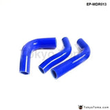 Racing Silicone Turbo Intercooler Radiator Hose Kit For Mazda Mx5 Roadster 1800Cc 1.8L 89-05 (3Pcs) - Tokyo Tom's