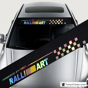 Ralli-Art Window Banner