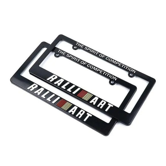 Ralliart License Plate Frame - Tokyo Tom's