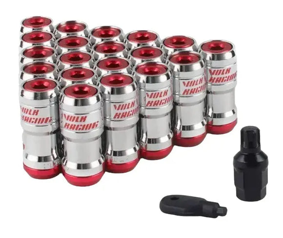 Rays Volk Racing Lug Nuts (Red)