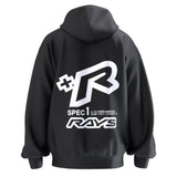 Rays Volk Wheels - Unisex Hoodie - Car Enthusiast - Drifting Drag JDM