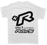 Rays Volk Wheels - Unisex T-Shirt - Car Enthusiast - Drifting Drag JDM - Tokyo Tom's