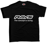 Rays Volk Wheels - Unisex T-Shirt - Car Enthusiast - Drifting Drag JDM