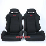 Reacro SR3 Integra Dc2 Black Seats Pair