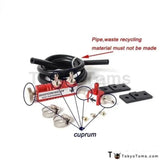 Red Universal Adjustable Fit Most Turbocharge Car Manual Turbo Boost Controller Kit - Tokyo Tom's