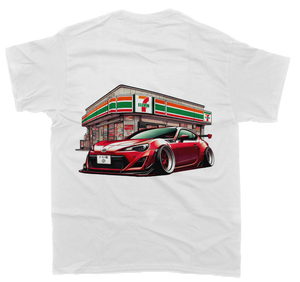 Toyota GT86 Red 7Eleven T-Shirt - Unisex - Car Enthusiast