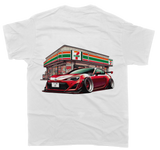 Toyota GT86 Red 7Eleven T-Shirt - Unisex - Car Enthusiast