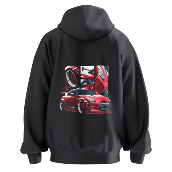 Nissan GTR R35  - Unisex Hoodie - Car Enthusiast - Drifting Drag JDM