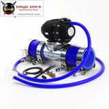 51mm 2" Flange Pipe + Clamps + Silicone Hose Kit+ Sqv Blow Off Valve Bov Iv 4 Blue / Black / Red