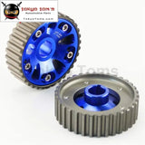 2 Pcs High Performance Cam Gears Pulley Kit Fits For 88-00 Honda Civic B16A B18C Integra Dc2 Acura Black/Blue/Red