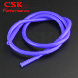 3mm ID Silicone Vacuum Tube Hose L= 1Meter / 3Ft For Air/Water- Blue/ Black /Red