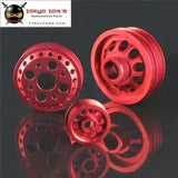 High Performance Light-Weight Crank Pulley Fits For Nissan Z33 350Z Fairlady 350GT Skyline V35  Blue/Red